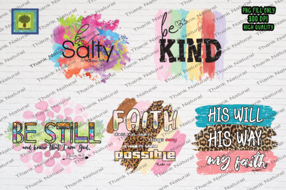 Christian Bible Verse Bundle Set 2 for Modern Creative Projects