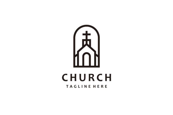 Christian Church Cross Gospel Logo Icon Guide