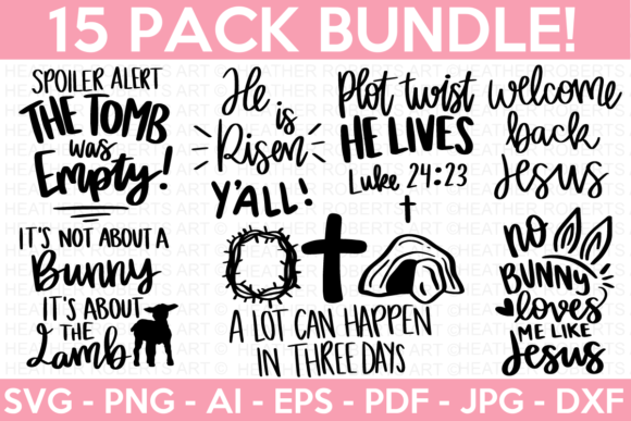 Exploring the Creative Potential of Christian Easter SVG Bundles