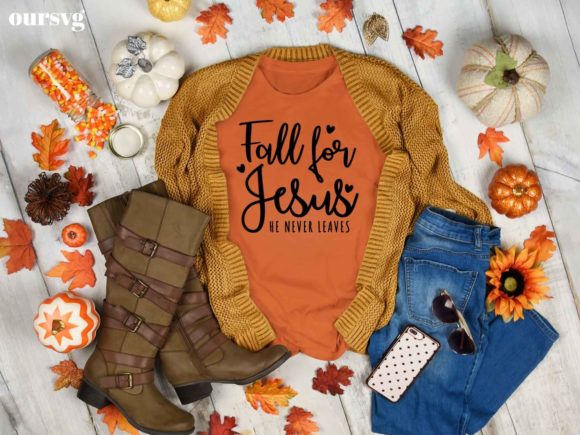 Fall for Jesus - He Never Leaves - Love: A Design Ethos