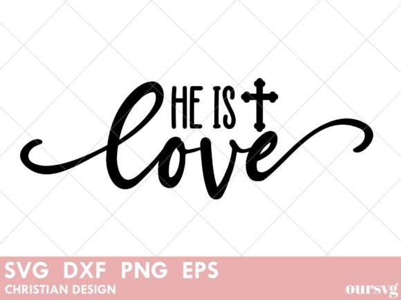 He is Love Cross: A Faith-Filled Symbol for Everyday Life