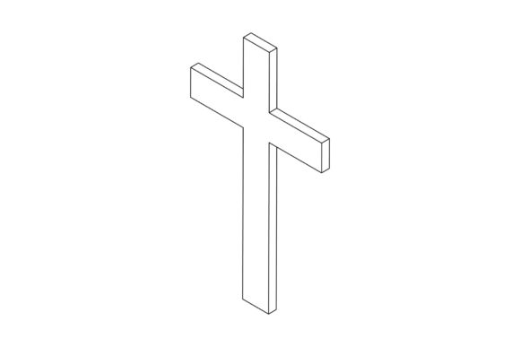 The Christian Cross Icon in Isometric 3D: A Practical Guide to Use, Integration, and Workflow