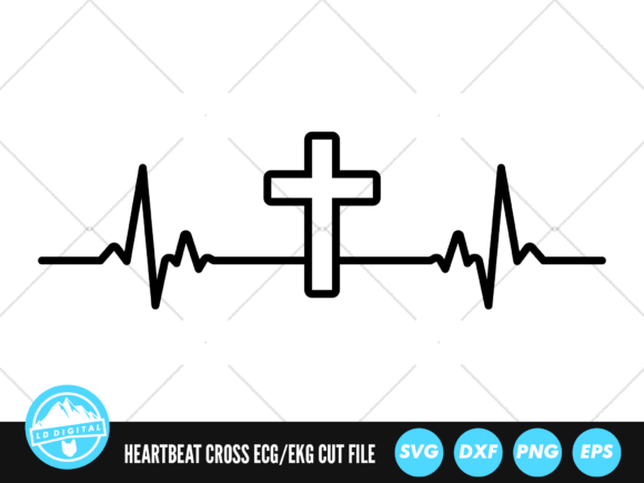 The Heartbeat Line Christian Cross SVG: What It Is and How to Use It Well